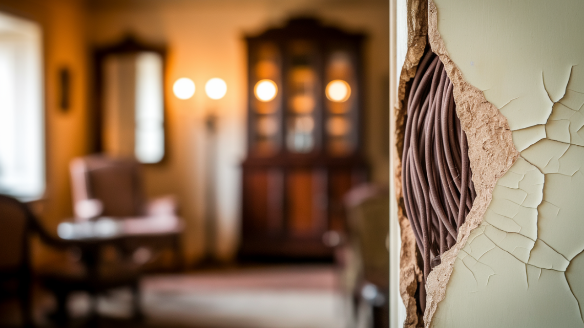 Les signes qui indiquent qu'il faut refaire l'électricité de votre maison ancienne