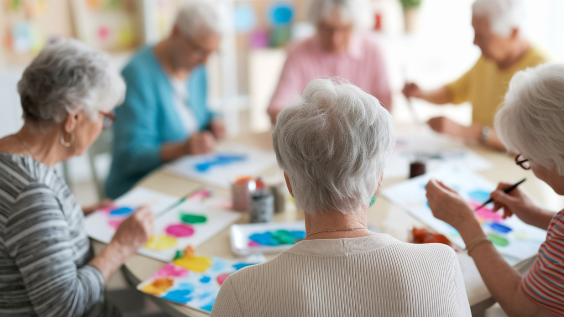 Activités thérapeutiques pour seniors atteints d'Alzheimer